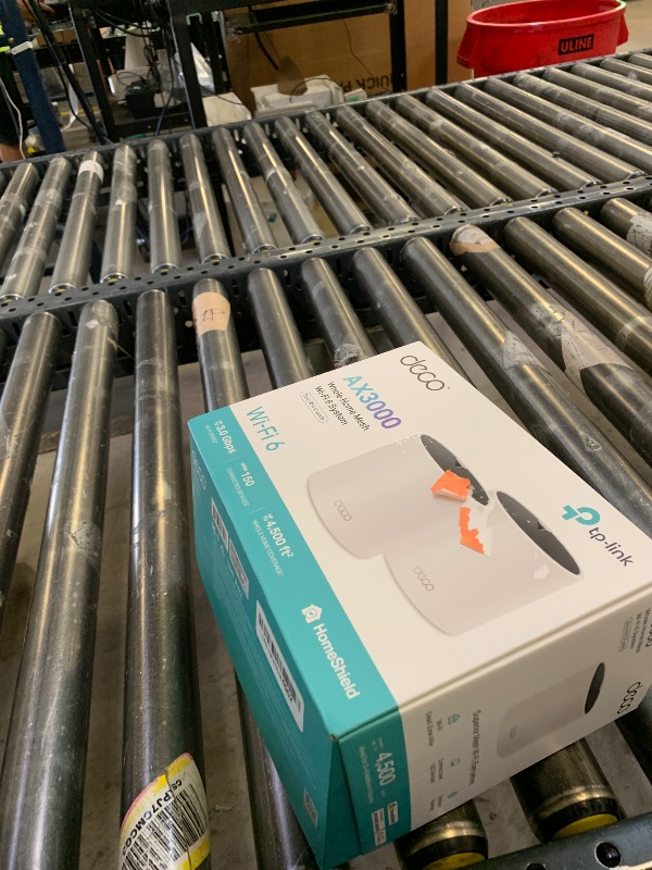 Photo 1 of TP-Link Deco X55 AX3000 WiFi 6 Mesh System - Covers up to 4500 Sq.Ft, Replaces Wireless Router and Extender, 3 Gigabit Ports per Unit, Supports Ethernet Backhaul, Deco X55(2-Pack)