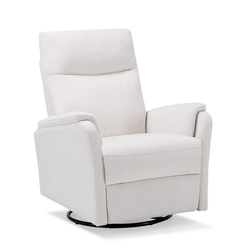 Photo 1 of COLAMY PU Swivel Recliner Chair Reclining Nursery Sofa Model.60162
