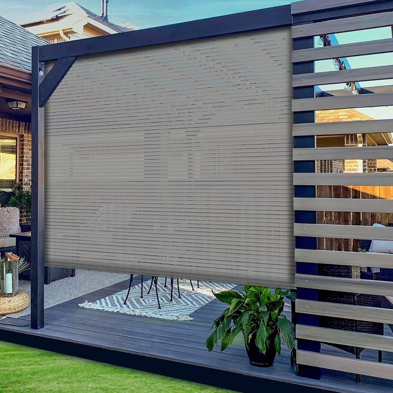 Photo 1 of EXTRA LARGE ROLLER SUNSHADE SIZE AND DIMENSIONS ARE UNKOWN FOR THIS PRODUCT. 