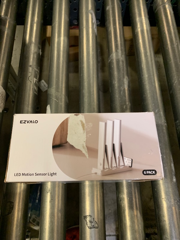 Photo 1 of EZVALO 6-Pack Under Cabinet Lighting with Charging Station, 2000mAh Rechargeable Wireless Motion Sensor Lights, 3 Color Temps, Dimmable, Timer, Magnetic, with Remote Control for Kitchen, Closet, Stair