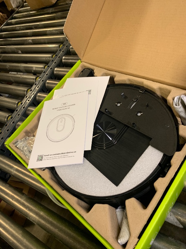 Photo 1 of Robot Vacuum and Mop Combo, 2 in 1 Vacuuming & Mopping Robot with Schedule, App/Bluetooth/Voice, 3200Pa Max Suction, Self-Charging Robot Vacuum Cleaner, Slim, Ideal for Pet Hair, Hard Floor, Carpet
