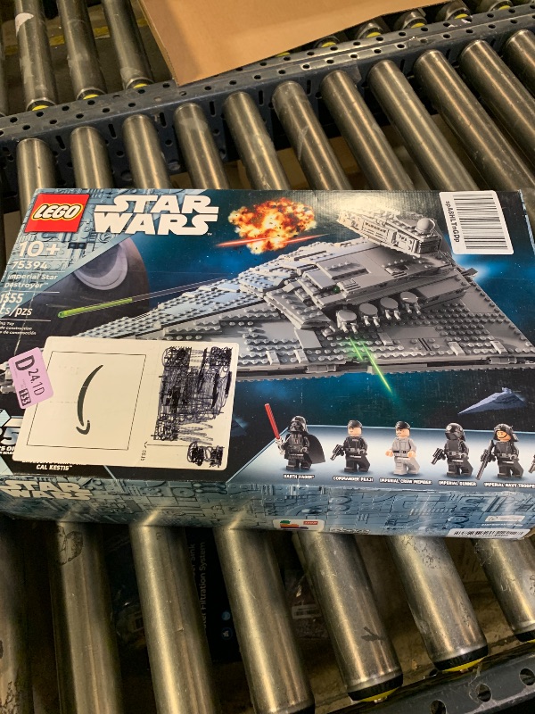 Photo 1 of LEGO Star Wars Imperial Star Destroyer Building Toys Set - Build & Display for Boys & Girls, Ages 10+ - Gift for Birthdays - Star Wars Darth Vader & 6 Minifigure Toys - 75394