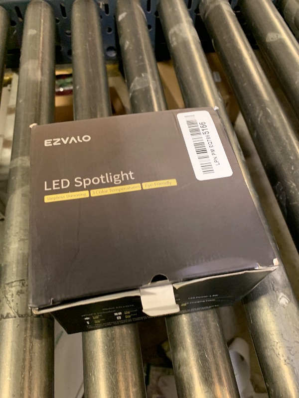 Photo 1 of EZVALO Spotlights Indoor with Remote, 5500mAh Rechargeable Picture Lights, Wireless LED Uplighting with Timer?Dimmable, 3CCT, Display Lights for Plant Painting, Artwork, Accent Lighting (2Pack-Black)