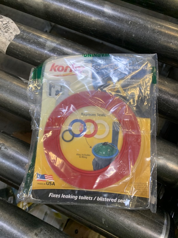 Photo 1 of Korky 2X Long Life Toilet Flush Valve Seal Fits American Standard Champion 4 and Eljer Titan 4 - Fixes Leaking Flush Valves and Hard to Flush Toilets, 450BP