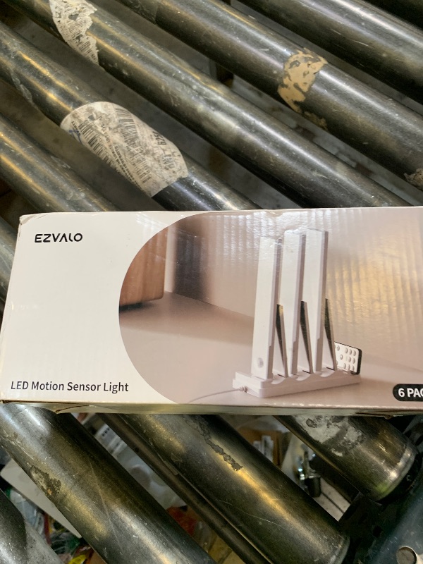 Photo 1 of EZVALO 6-Pack Under Cabinet Lighting with Charging Station, 2000mAh Rechargeable Wireless Motion Sensor Lights, 3 Color Temps, Dimmable, Timer, Magnetic, with Remote Control for Kitchen, Closet, Stair