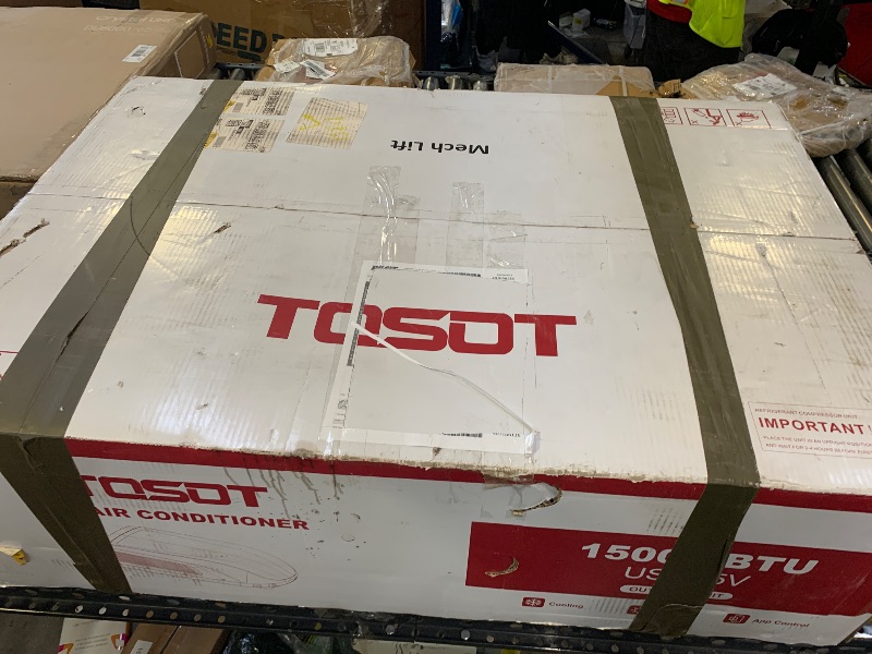 Photo 1 of TOSOT GO Cool 16000 BTU RV Air Conditioner, Non-Ducted Camper Rooftop AC Unit with Heat Pump, WiFi and Remote Control, Quiet Air Conditioner for Campers & Trailers, White