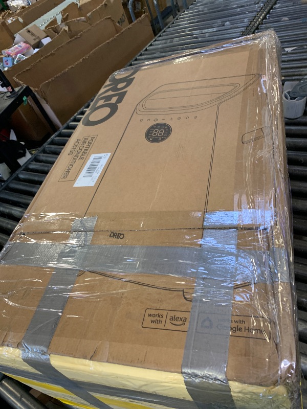 Photo 1 of Dreo Portable Air Conditioners, 12000 BTU ASHRAE (8000 BTU DOE) Smart AC Unit for Room with Drainage-free Cooling, APP/Voice/Remote, Fan & Dehumidifier, Quiet Standing AC for Bedroom, AC515S New