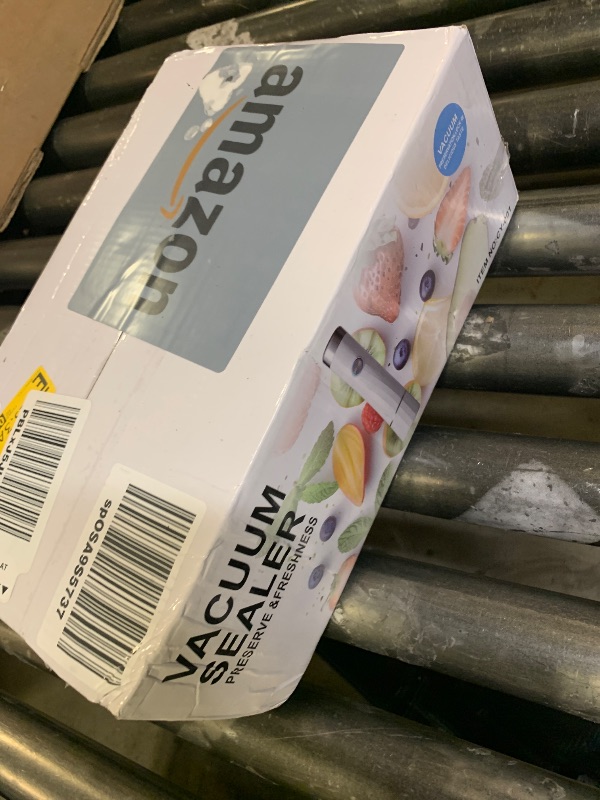 Photo 1 of Kayiant Vacuum Sealer For Food (Compact Vacuum Sealers+ 40 Reusable Vacuum Bags), Powerful Handheld Vacuum Sealer for 10X Preservation & Fresh.