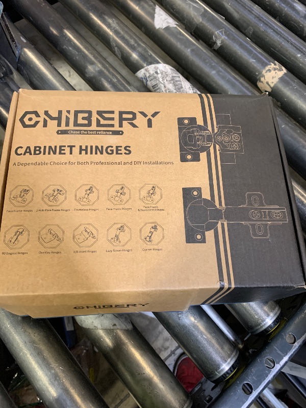 Photo 1 of Chibery 50 Pack 1/2" Overlay 3D Soft Close Concealed Hinge for Face Frame Door, Self Closing Hinges, 105° Smooth Slow Close Quite, Hidden Stainless Steel Hinge for Kitchen Cabinet Door, Satin Nickel