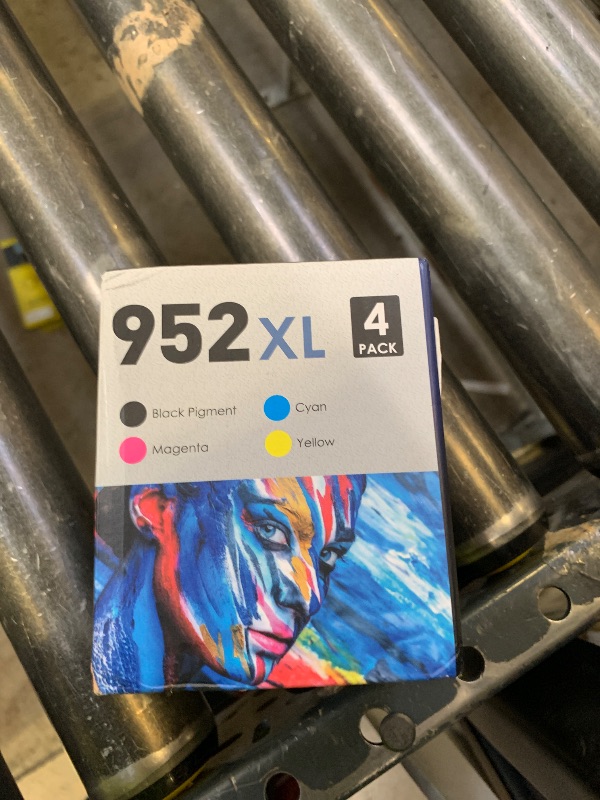 Photo 1 of INKjetsclub 952 XL High Yield Compatible Printer Ink Cartridges. Works with Officejet Pro 8210 8216 8710 8715 8702 8210 7720 7740 8720 8730 Printes. 4 Pack (Black, Cyan, Magenta, Yellow)