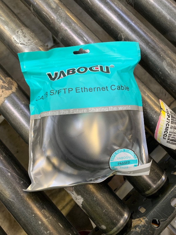 Photo 1 of Cat 8 Ethernet Cable, 10ft Heavy Duty High Speed Internet Network Cable, Professional LAN Cable, 26AWG, 2000Mhz 40Gbps with Gold Plated RJ45 Connector, Shielded in Wall, Indoor&Outdoo