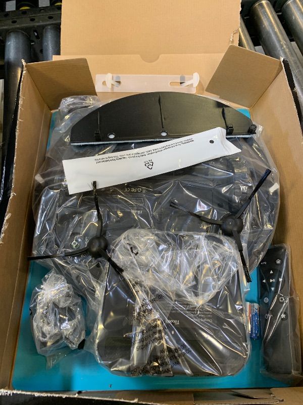 Photo 1 of Tikom Robot Vacuum and Mop Combo, 5000Pa Robotic Vacuum Cleaner, 150 Min Max, App & Remote Control, Ideal for Hard Floor, Carpet, Pet Hair, Self-Charge(G8000 Max)