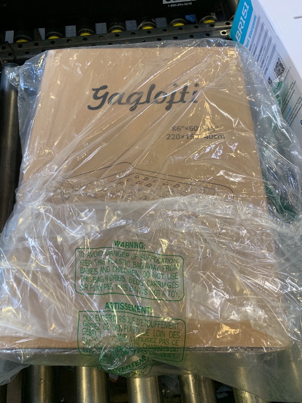 Photo 1 of Gaglojti 16" Queen Air Mattress Full with Built in Pump for Camping,Portable Blow up Mattress with Carry Bag,High-Speed Pump,Luxury Inflatable Mattress Comfort Flocked Airbed for Guest,Home(Khaki)