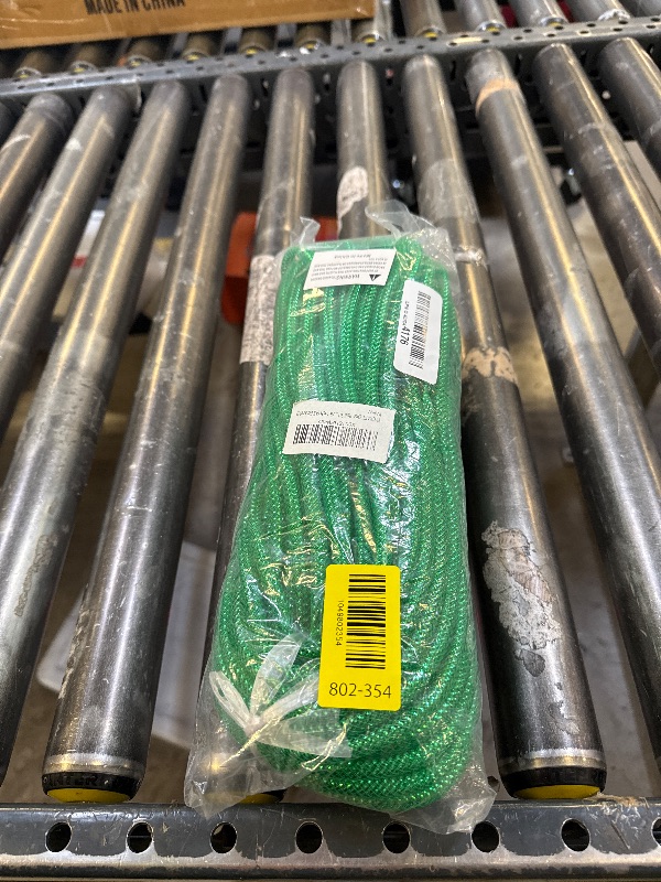 Photo 1 of YYCRAFT One Roll 30 Yards Solid Mesh Tube Deco Flex for Wreaths Cyberlox CRIN Crafts 8mm 3/8-Inch (All Emerald)