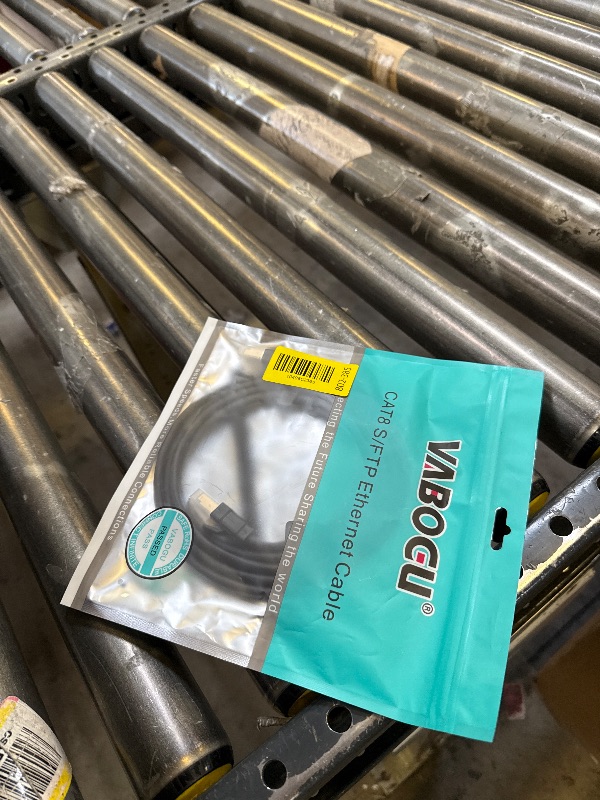 Photo 1 of Cat 8 Ethernet Cable, 1.5Ft 3Ft 6Ft 10Ft 15Ft 20Ft 30Ft 40Ft 50Ft 60Ft 100Ft Heavy Duty High Speed Internet Network Cable, Professional LAN Cable Shielded in Wall, Indoor&Outdoor