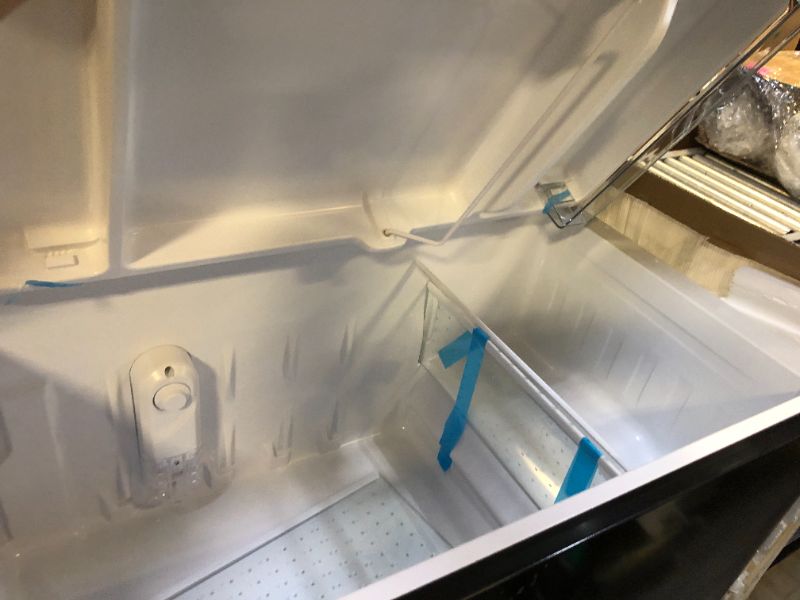 Photo 1 of Danby DAR032B2SLM 3.2 cu. ft. Compact Fridge in Stainless Steel