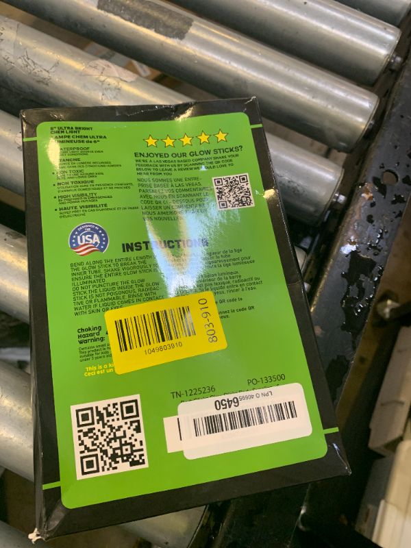 Photo 1 of Emergency Glow Sticks - 12 Ultra Bright Individually Wrapped Military Grade Chem Lights - 12 Hour Bulk Tactical Light Sticks for Survival Gear, Camping, and Power Outages