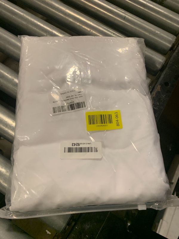 Photo 1 of Dorm Bed Skirt, Dorm Bed Skirt Twin XL, 100% Microfiber Dorm Bed Skirts, Twin Extra Long Dorm Bedding, Split Corner, Twin XL 36" Drop (White)