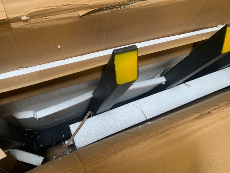Photo 1 of YITAMOTOR Clamp on Debris Forks Fits 60'' Bucket, 4000 lbs Heavy Duty Quick Attach Pallet Debris Fork for Tractor Loader Skid Steer
