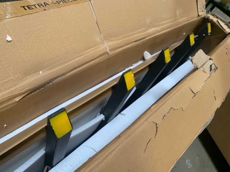 Photo 1 of YITAMOTOR Clamp on Debris Forks Fits 60'' Bucket, 4000 lbs Heavy Duty Quick Attach Pallet Debris Fork for Tractor Loader Skid Steer
