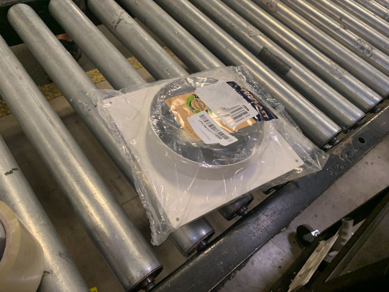 Photo 1 of 6" Inch Duct Connector Flange - Plastic Straight Pipe Flange for Heating Cooling - Inlet Outlet Ventilation System - Ducting Coupling Wall Plate - Assembly Joint (150mm)