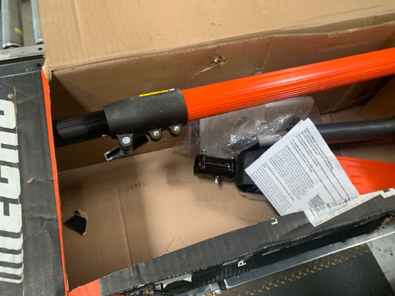 Photo 1 of ECHO 12 in. 25.4 cc Gas 2-Stroke X Series Telescoping Power Pole Saw with Loop Handle and Shaft Extending to 12.1 ft. PPT-2620