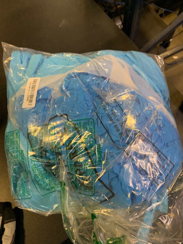 Photo 1 of Xuhal 30 Set Blue Disposable Isolation Gowns Set PPE Gowns Disposable Bouffant Caps with Elastic Cuffs Disposable Gloves and Shoe Covers for Labs Home Isolation Beauty Agencies Food Service