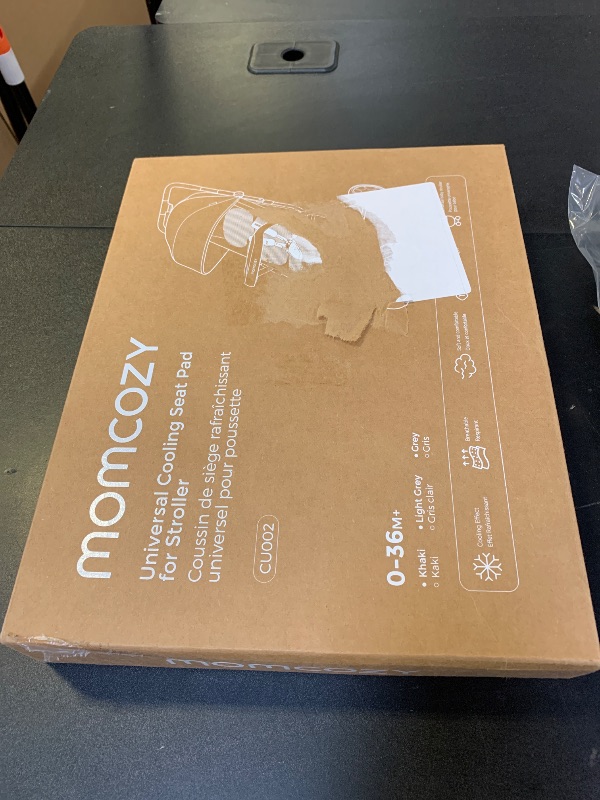 Photo 1 of Momcozy Stroller Cooling Pad | Universal Soft Cooler Pad, Breathable & Adjustable Car Seat Liner | Detachable 2-Piece Cooling Cushion | Fits Strollers, Car Seat, High Chair, Bassinet, Swing