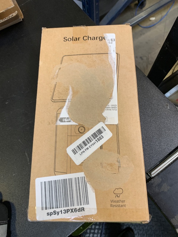 Photo 1 of QIBOX Solar Charger Compatible with Ring Video Doorbell (2020 Release), Micro USB Port Only, Not for USB-C or 2-Prong Ports, 2.9W Waterproof Solar Panel for Continuous Power