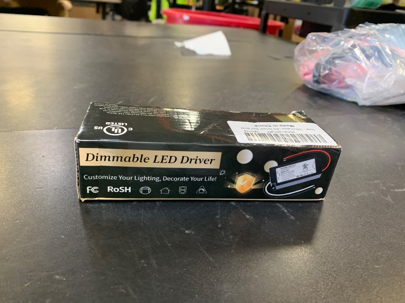 Photo 1 of VEURCHY 24V Dimmable LED Driver 60W, UL Listed DC 24V Triac ELV/MLV LED Dimmable Power Supply Compatible with Lutron & Leviton Switches 60 Watt LEDs Transformer 24 Volt for Strip Cabinets Light