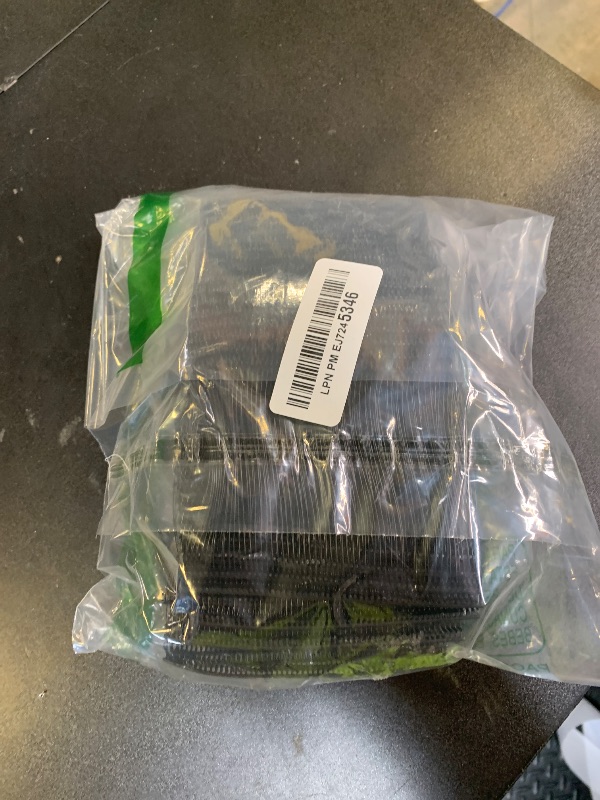 Photo 1 of 5000 Pieces Standard Tagging Fasteners Standard Tag Pins Plastic Regular Garment Clothing Price Tag Label Standard Tagging Barbs (Black, 3 Inches)