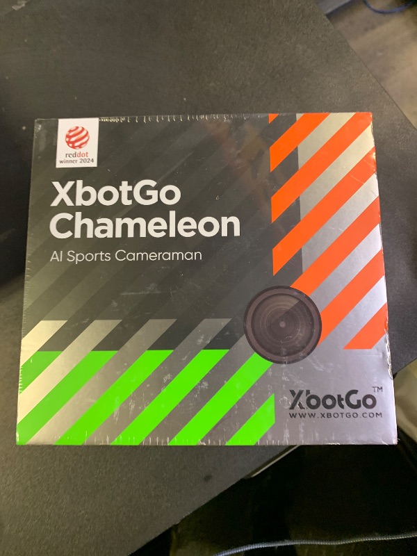 Photo 1 of XbotGo Chameleon AI Auto Sports Action Camera - 4K 60FPS Soccer Camera and Basketball Tracking Camera for Team Sports, Live Streaming, No Subscription, Works with iOS & Android (Lava Graphite)