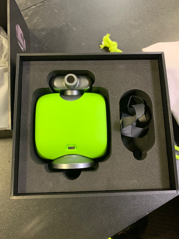 Photo 1 of XbotGo Chameleon AI Auto Sports Action Camera - 4K 60FPS Soccer Camera and Basketball Tracking Camera for Team Sports, Live Streaming, No Subscription, Works with iOS & Android (Lemon Green)