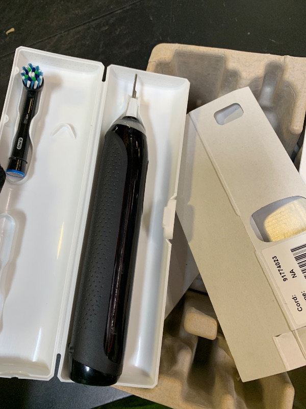 Photo 1 of Oral-B Pro 5000 Smartseries Power Rechargeable Electric Toothbrush with Bluetooth Connectivity, Black Edition