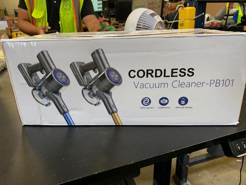 Photo 1 of Cordless Vacuum Cleaner, Vacuum Cleaner for Home with 80000 RPM High-Speed Brushless Motor, Up to 40 Mins Runtime, 2 Adjustable Suction, Anti-Tangle, Lightweight Stick Vacuum for Hard Floor