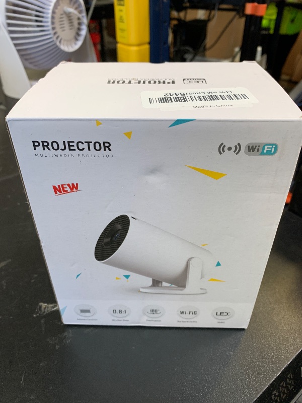 Photo 1 of [2025 New] HY300PRO+ Smart 4K Projector WiFi Bluetooth, Salange Mini Projector Android 11.0, Short Throw Projector 1080P HD, 180° Adjustable, Auto Keystone Correction, Outdoor Movie Projector Portable