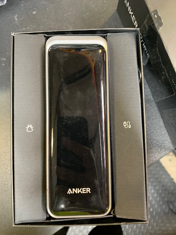 Photo 1 of Anker Prime Power Bank, 27,650mAh 3-Port 250W Portable Charger for Travel, TSA-Approved, Smart App, for MacBook Pro/Air, iPhone 16/15/14 Series, Samsung, Laptops, and More (Charging Base Not Included)