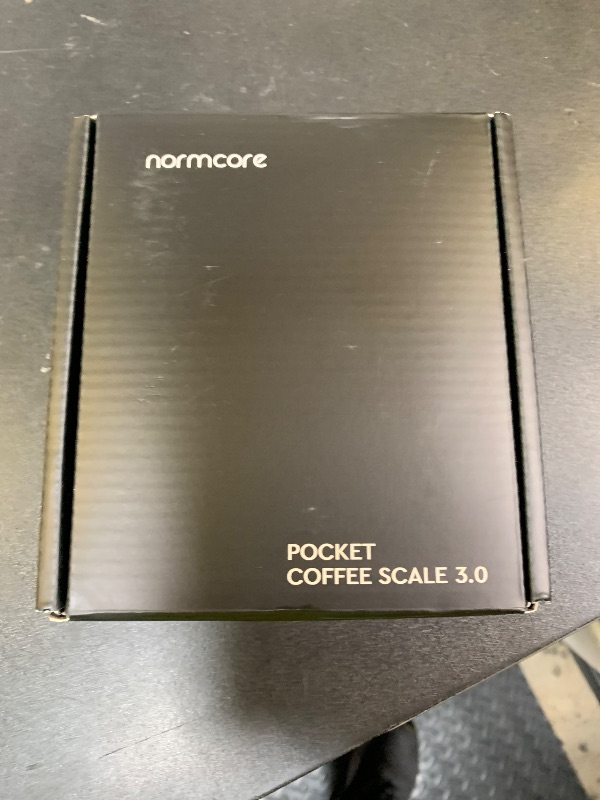 Photo 1 of Normcore Pocket Coffee Scale V3, Barista Scale with Timer, Pour Over Drip Espresso Scale, Anodized Aluminum Body with Back-Lit LCD Display, Silver
