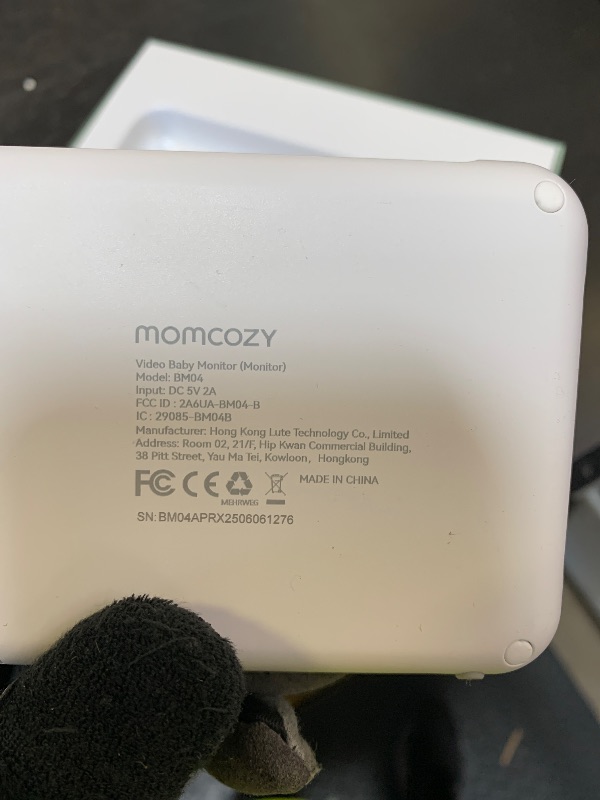 Photo 1 of Momcozy Smart WiFi Baby Monitor with Camera and Audio, 5" 1080P Screen with Wall Mount, Motion & Cry Detection, Safe Fence, Clear Night Vision, 5000mAh Battery, 2-Way Talk, Photo & Video Recording