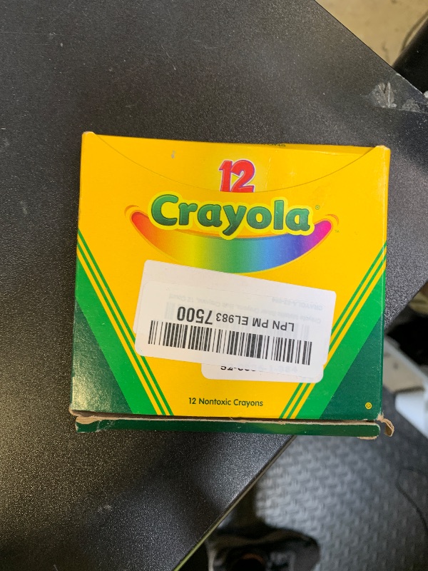 Photo 1 of Crayola Metallic Silver Crayons, Bulk Crayons, 12 Count