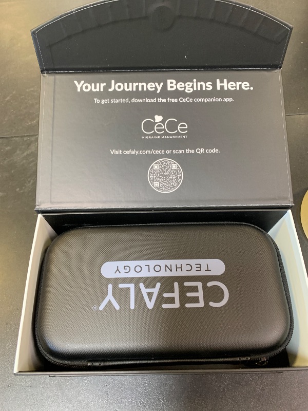 Photo 1 of Cefaly Connected | Bluetooth-Enabled Migraine Treatment and Prevention e-TNS Device | Clinically Proven Drug-Free Migraine Relief