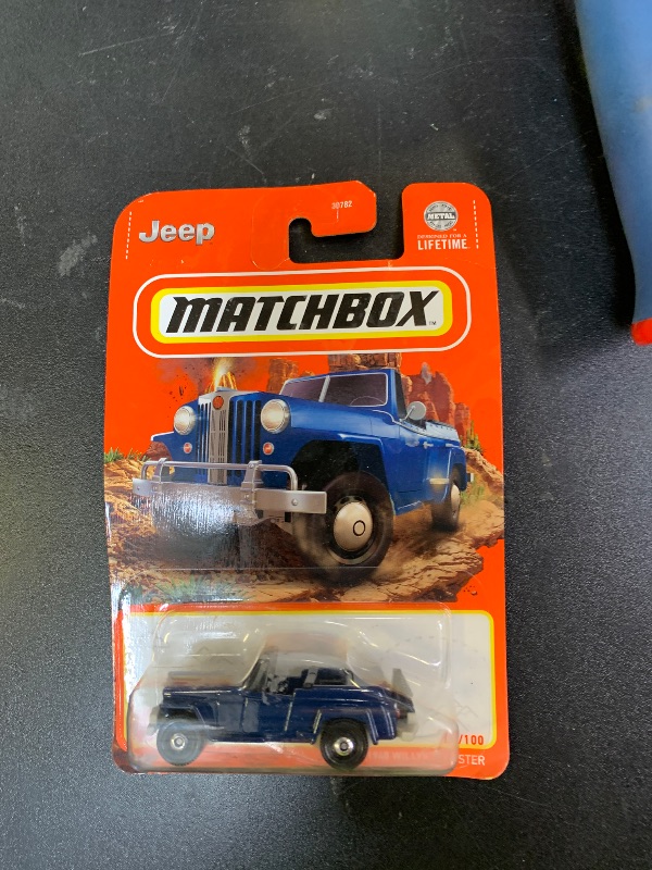 Photo 1 of Matchbox - MBX Mini Cargo - Blue - Airport Cargo Carrier - 23/100
