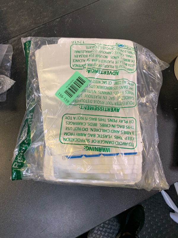 Photo 1 of 100pcs 1 Pint Mylar Bags - Thick 10 Mil - 5.5"x7.5" Stand Up Zipper Pouches Bags, Resealable and Heat Sealable Vacuum Sealing Bag for Long Term Food Storage