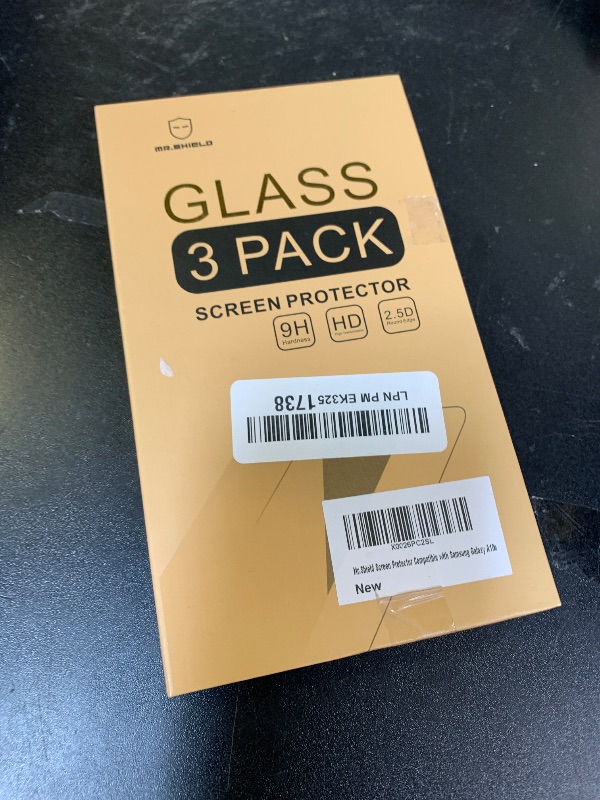 Photo 1 of Mr.Shield [3-PACK] Designed For Samsung Galaxy A10e / Galaxy A10E [Tempered Glass] Screen Protector with Lifetime Replacement
