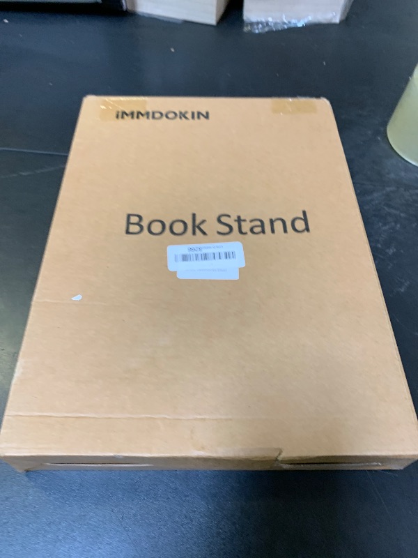 Photo 1 of Clear Acrylic Book Stand - Adjustable Height, Large Open Book Display Stand, Coffee Table Book Stand, Book Holder Stand for Reading Display Cookbook, Recipe, Bible, Quran, Magazines, Textbooks, Easel