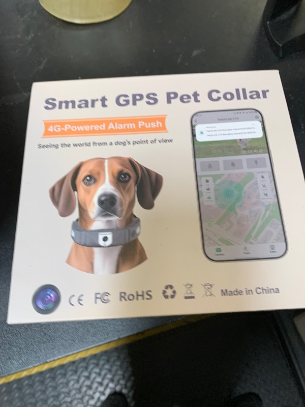 Photo 1 of GPS Wireless Dog Fence with 2K Camera & Voice Training & GPS Tracker, Dog Collar with App Waterproof Rechargeable Adjustable for Large Medium Dogs