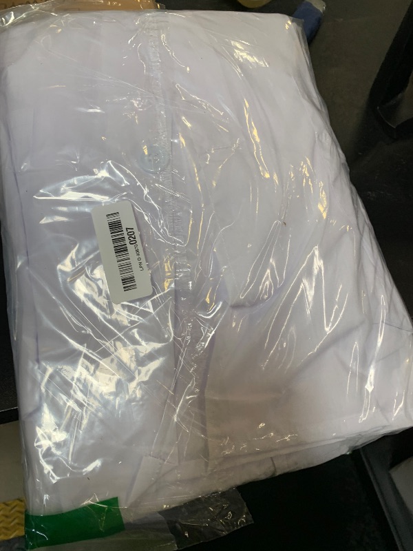 Photo 1 of Seajan 12 Pcs Unisex Kids Lab Coat Bulk Soft Kids Scrubs White Doctor Coat Scientist Halloween Costume for Boys and Girls(S Size)