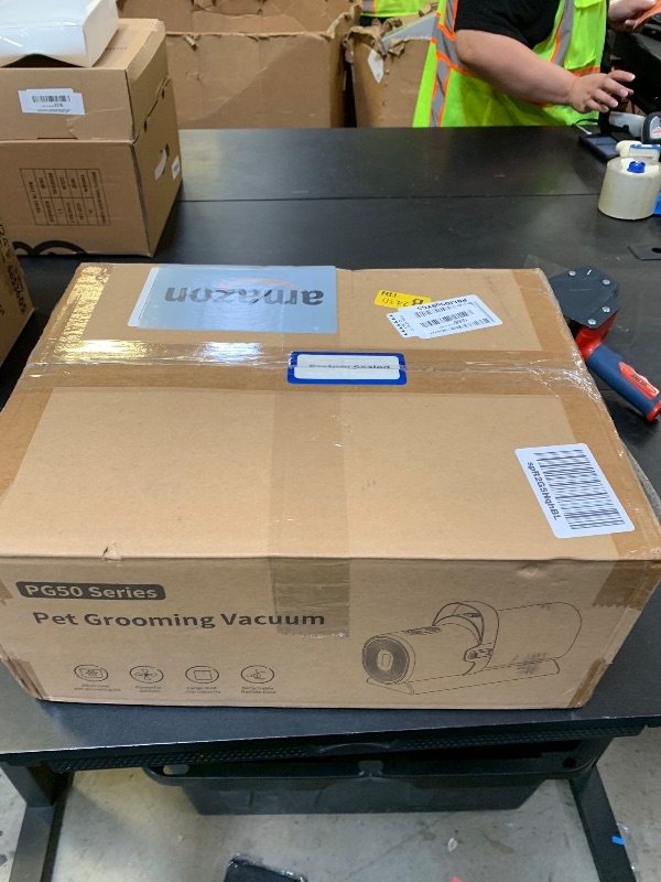 Photo 1 of Dog Grooming Vacuum, Pet Grooming Kit with Dog Clippers, 2.5L Dust Cup 11000Pa Dogs Vacuum for Shedding Grooming, 5 Grooming Tools Home Cleaning in 1, Low Noise Pet Grooming Vacuum for Dogs, PG50