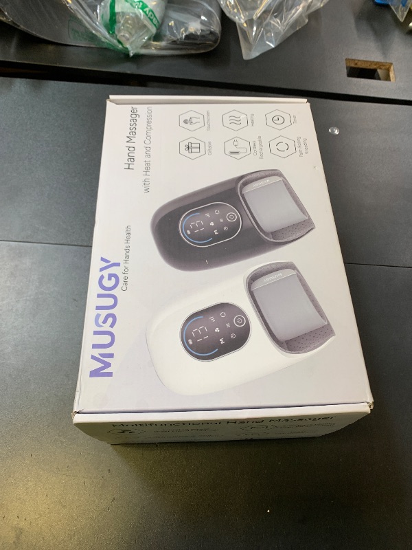 Photo 1 of Hand Massager with Heat and Compression : Full-Hand and Wrist Coverage with Touchscreen & Palm Roller – Designed for Daily Comfort at Home, Office, or Travel