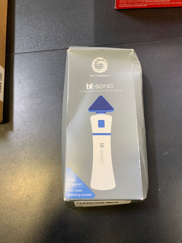 Photo 1 of Bio-Therapeutic bt-Sonic Facial Cleansing Brush, Microsonic Handheld Silicone Face Cleanser, Exceptional Quality Water Resistant Face Exfoliator